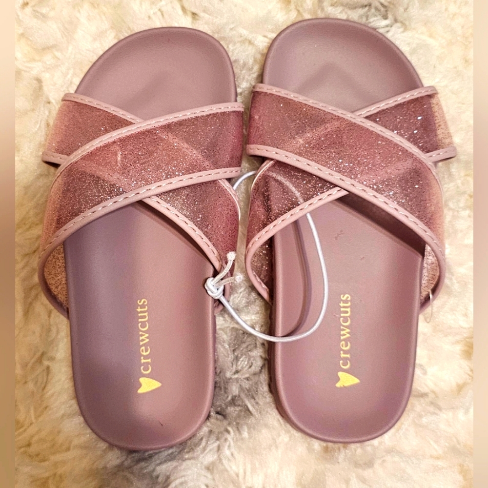 NWT- Crewcuts Girls Sandals- Size 9